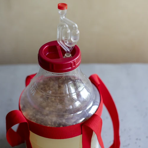 Garrafão para vinho, leve e inquebrável, com alças de transporte, 10 L - 19