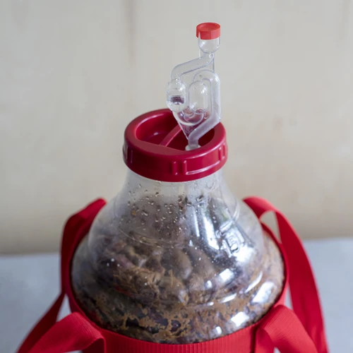 Garrafão para vinho, leve e inquebrável, com alças de transporte, 10 L - 14