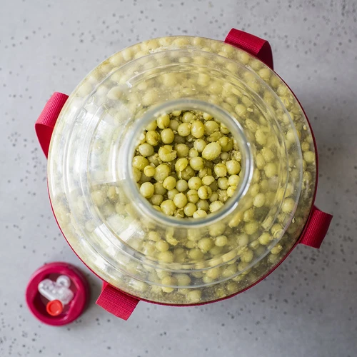 Garrafão para vinho leve, inquebrável, com arnês de transporte, 20 L - 15