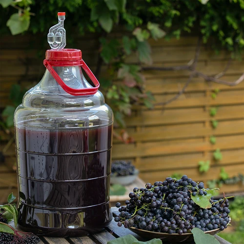 Garrafão para vinho leve, inquebrável, com pega, 20 L - 7