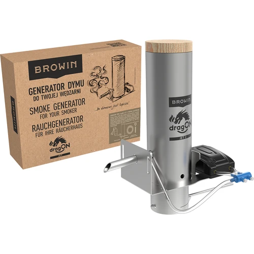 Gerador de fumo dragON JET 2 com gaveta de cinzas e bomba - 5