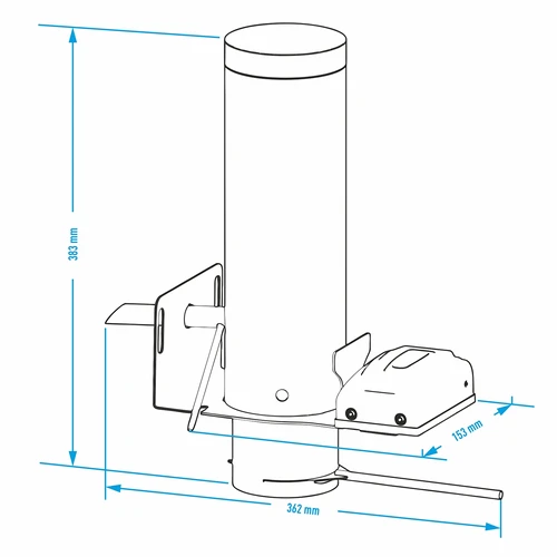 Gerador de fumo dragON JET 2 com gaveta de cinzas e bomba - 8