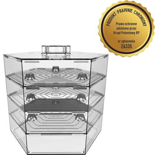 Germinador de vários níveis Niezłe Ziółko + 10 embalagens de sementes - 8