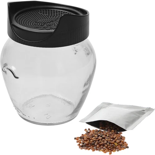 Germinador em frasco Twist-off com sementes de rabanete - 3