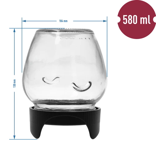 Germinador em frasco Twist-off com sementes de rabanete - 6