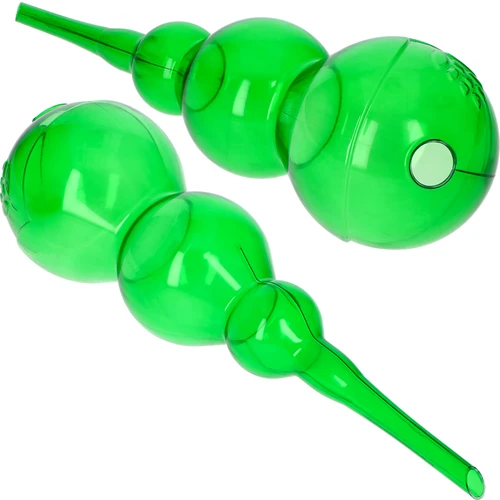 Globo de rega triplo (tricompartimentado), verde transparente, 600 ml - 2