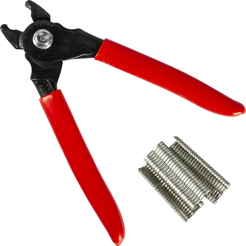 Grampeador de charcutaria + 60 grampos  - 1 