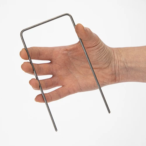 Grampos em U para tela anti-ervas, 100 unid. - 6