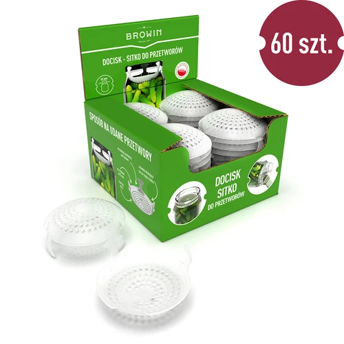 Grelha de pressão para conservas, fermentados e vinagre - para frascos Ø82 - 9