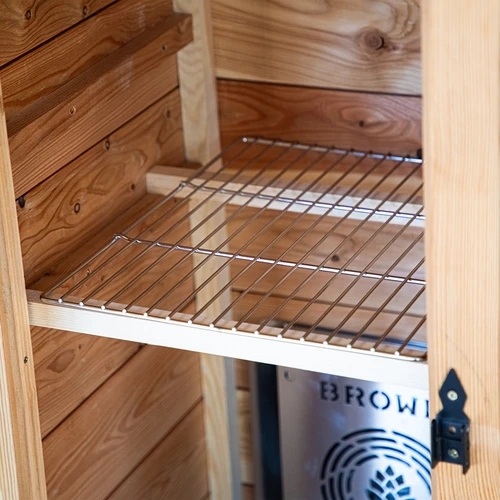 Grelha em aço inoxidável para fumeiro de madeira/contraplacado dragON 330339, 330341, 330340, 330360 - 5