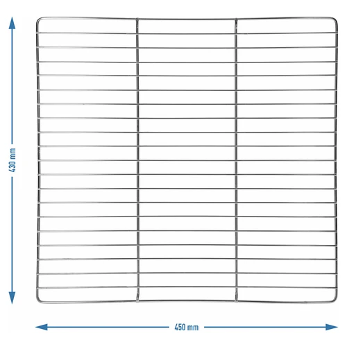Grelha em inox para fumeiro - 4
