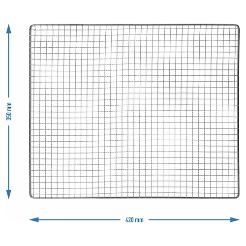 Grelha em rede inoxidável para fumeiro em madeira/contraplacado dragON 330339, 330341, 330340, 330360 - 4
