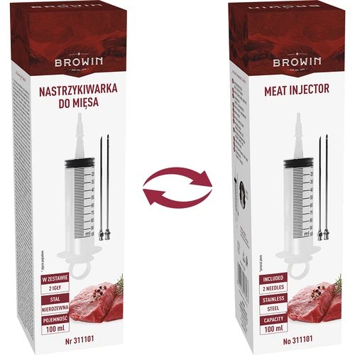 Injetor de 100 ml + 2 agulhas - 11