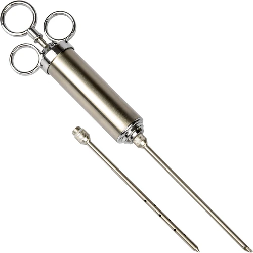 Injetor de aço inoxidável 60 ml + 2 agulhas  - 1 