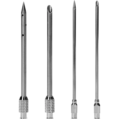 Injetor de salmoura semiautomático para charcutaria, com conjunto de agulhas e mangueira - 5