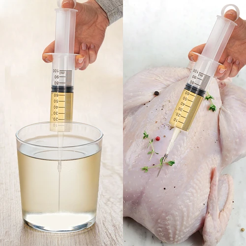 Injetor para carnes 100 ml + 2 agulhas - 8