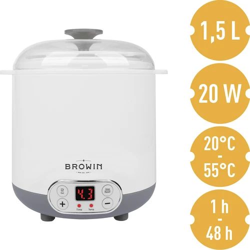 Iogurteira com termostato 1,5 L - 5