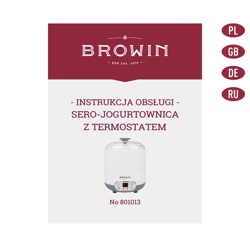 Iogurteira com termostato 1,5 L - 9