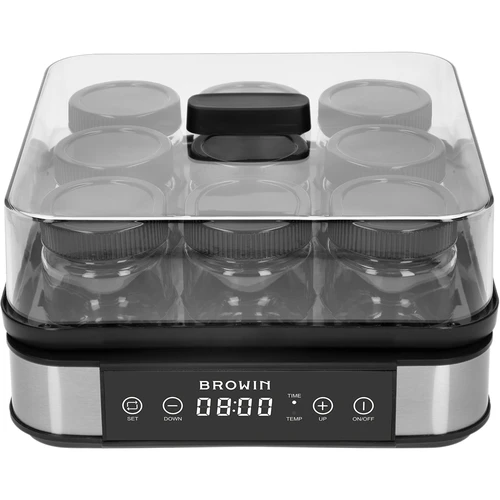 Iogurteira com termostato, 9 potes, 1,6 L - 2