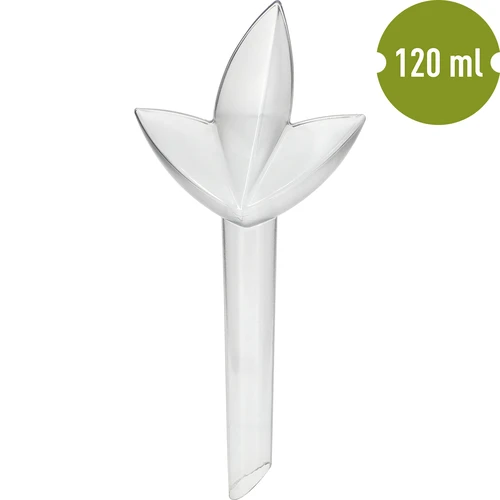 Irrigador para plantas – folha transparente, 120 ml - 2