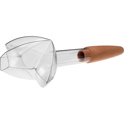 Irrigador para plantas – folha transparente com pé de cerâmica, 120 ml - 4