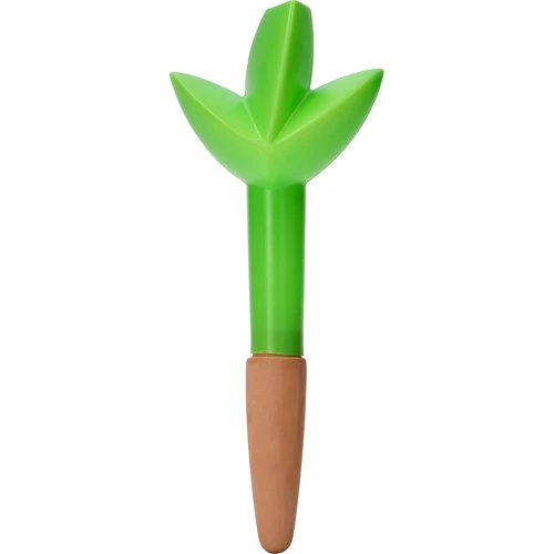 Irrigador para plantas – folha verde com pé de cerâmica, 120 ml  - 1 