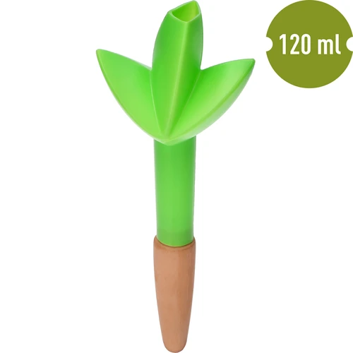 Irrigador para plantas – folha verde com pé de cerâmica, 120 ml - 2