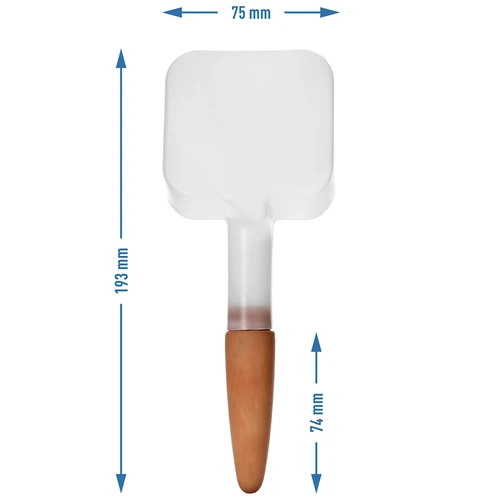 Irrigador para plantas - placa branca com perna de cerâmica, 200 ml - 5
