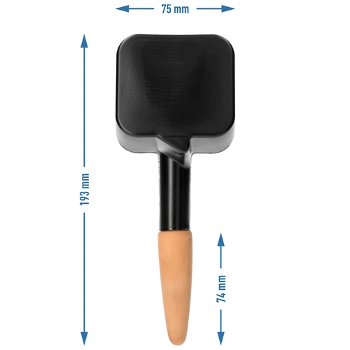 Irrigador para plantas – placa preta com pé de cerâmica, 200 ml - 5