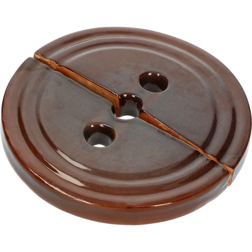 Kamień dociskowy do beczek, kamionkowy, fi 15 cm - 3