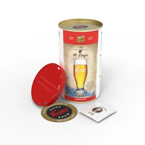 Kit de Cerveja Coopers 86 Days Pilsner - 3