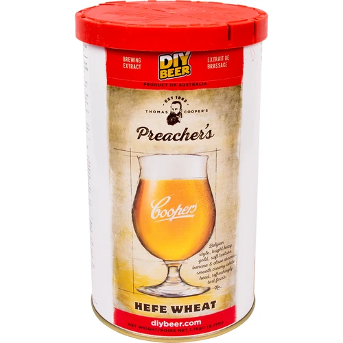 Kit de Cerveja Coopers Preacher's Hefe Wheat  - 1 