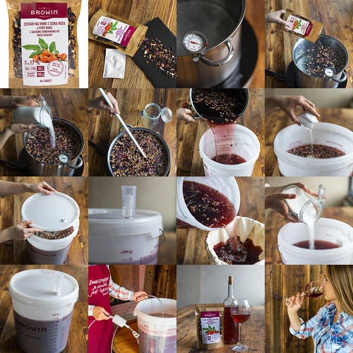 Kit de vinho 4 ESTAÇÕES - Rosa mosqueta - 5
