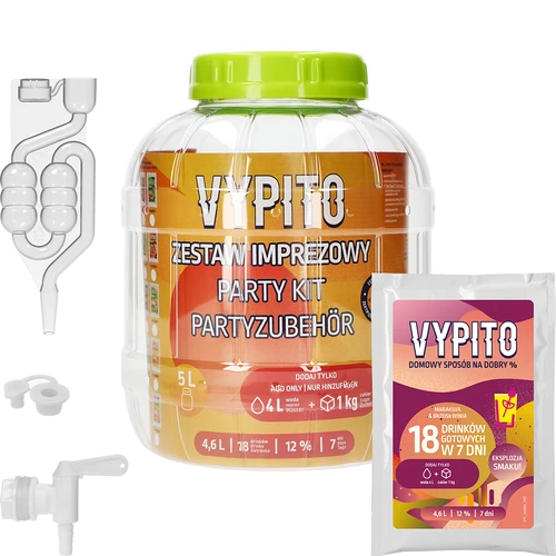 Kit para festas - Vypito Maracujá e pêssego