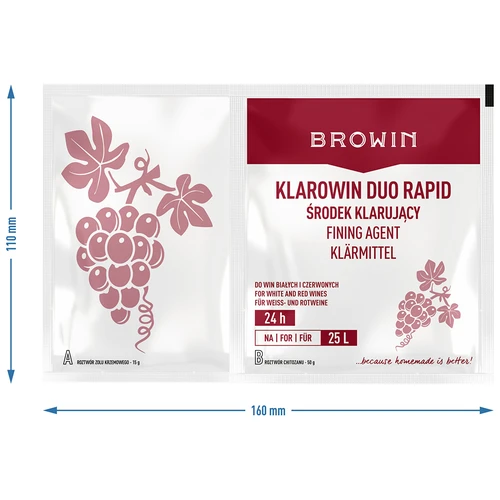 Klarowin Duo Rapid - quitosano + kieselsol, 65 g - 6
