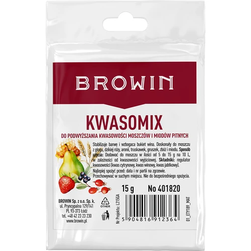 Kwasomix - regulador de acidez  - 1 