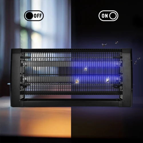 Lâmpada mata-insetos UVA 20 W, preta - 8
