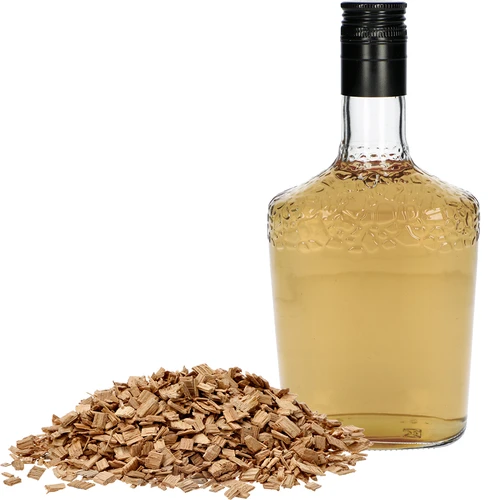 Lascas de carvalho naturais para aromatizar bebidas alcoólicas (whisky, vinho branco), 50 g - 4