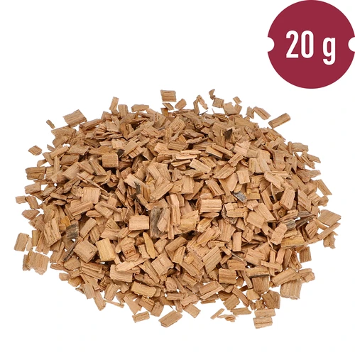 Lascas de carvalho natural (não torradas), 20g - 5