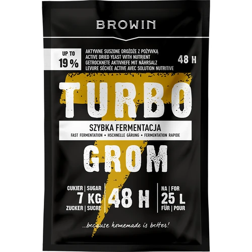 Levedura de destilação Turbo Grom 48h