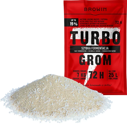 Levedura de Destilação Turbo Grom 72h - 3