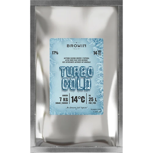 Levedura Turbo Cold 120 g  - 1 