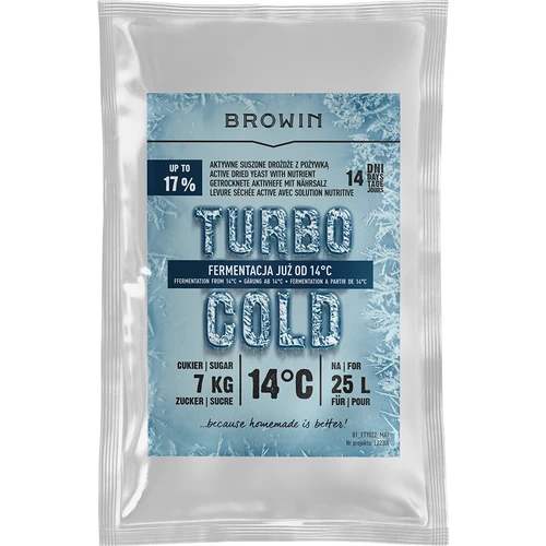 Levedura Turbo Cold 120 g  - 1 