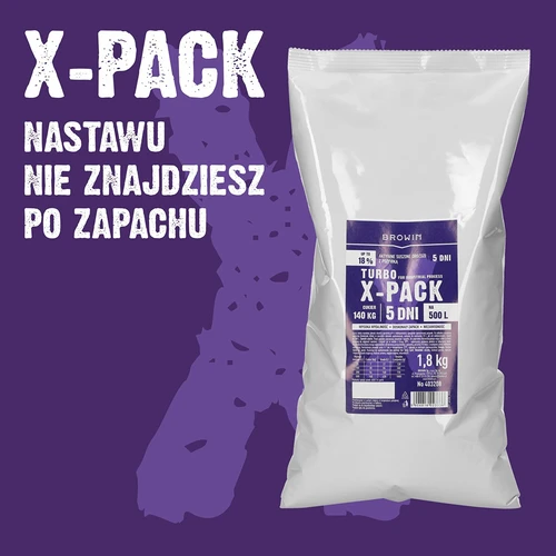 Levedura Turbo X-Pack 1,8 kg - profissional, para grandes preparações - 6