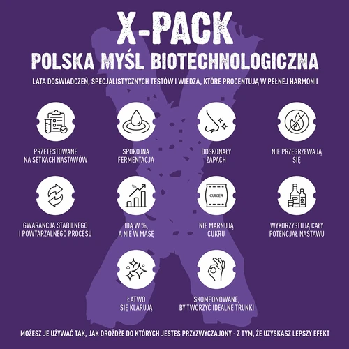 Levedura Turbo X-Pack 1,8 kg - profissional, para grandes preparações - 7