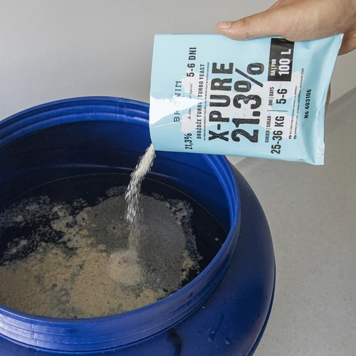 Levedura Turbo X-Pure 21,3%, 100 L - 8