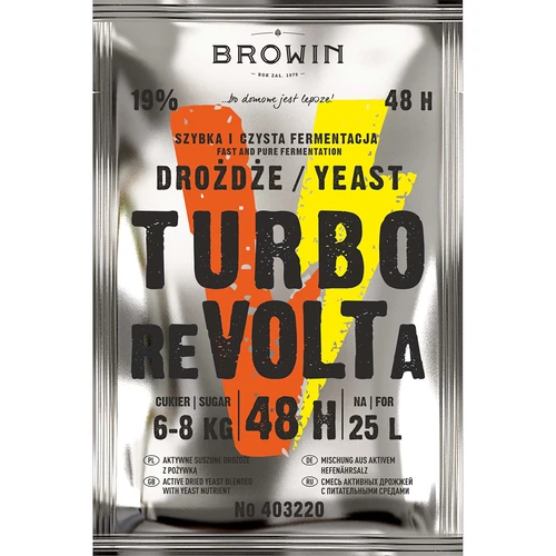 Leveduras destilatórias Turbo reVOLTa 48h - 2
