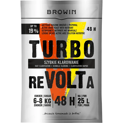 Leveduras destilatórias Turbo reVOLTa 48h  - 1 