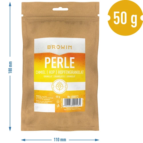 Lúpulo Perle - pellet 50 g - 6