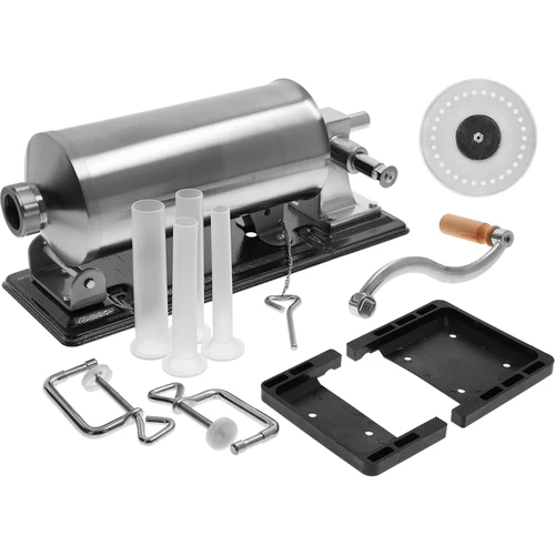 Máquina de encher enchidos horizontal 4 kg - 2